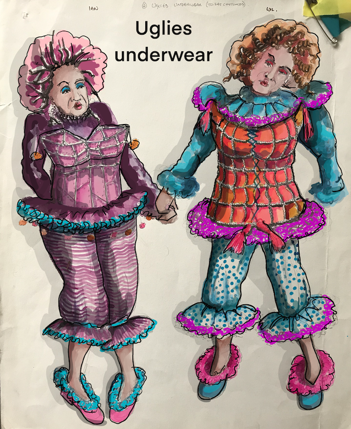 Uglies before health fitness routine